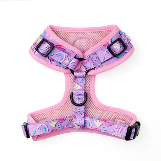 Dog Adjustable Harness | Candy Swirl