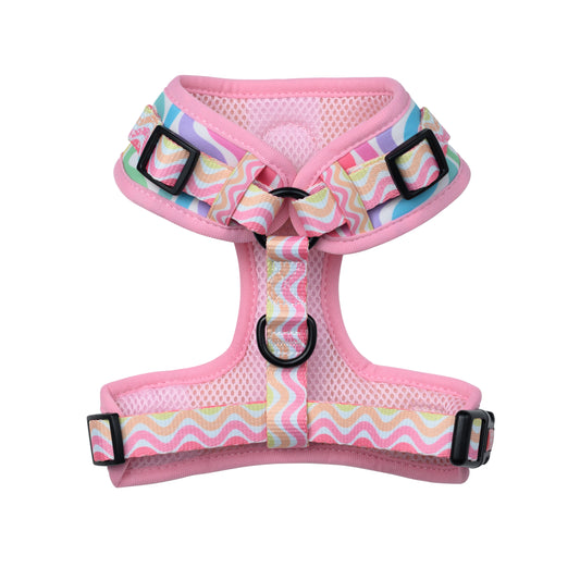 Dog Adjustable Harness | Cheerful Waves