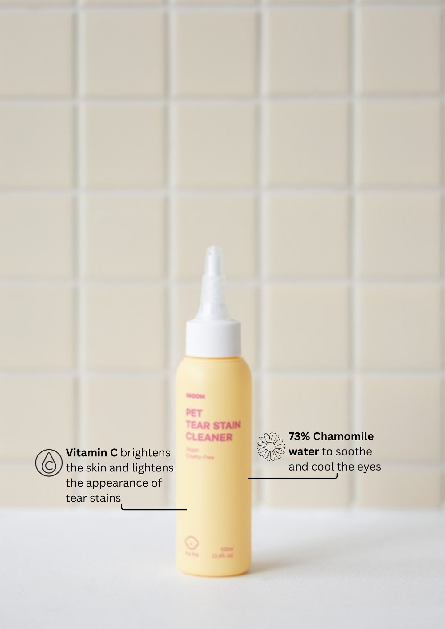 INOOM Pet Tear Stain Cleaner