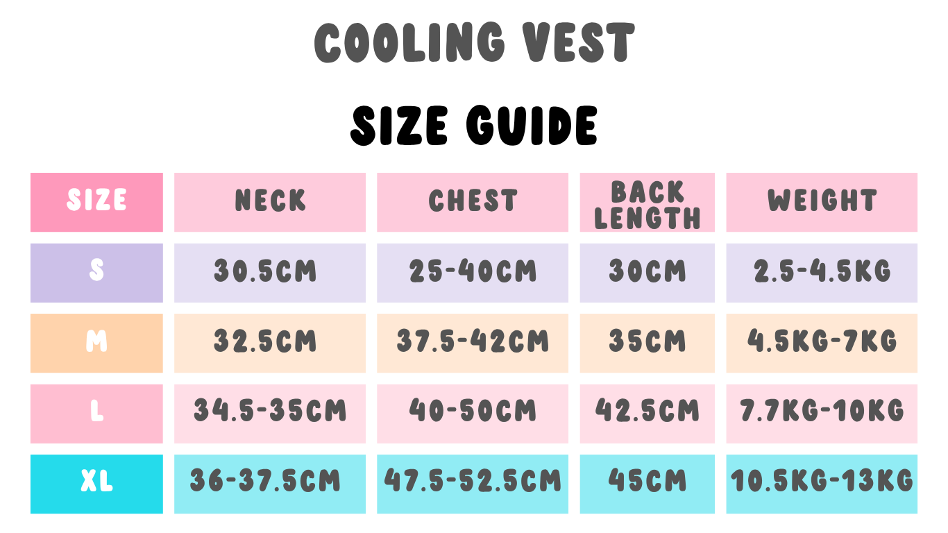 Dog Cooling Vest | Ice Cream Date